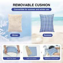 Sedile rialzato per auto per animali domestici pieghevole, letto per cani/gatti in tessuto scozzese traspirante, rimovibile, per viaggi all'aperto, adatto per cani di piccola taglia come Barboncino, Chihuahua, Bichon Frisé