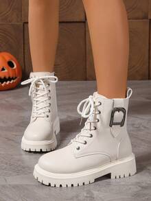 Botas Curtas Femininas de Outono/Inverno 2025, Botas Curtas Femininas com Zíper Lateral, Botas Femininas de Outono/Inverno, Sapatos Femininos Planos, Botas Curtas Femininas para Estudantes Universitárias, Botas Curtas Femininas Clássicas, Botas Ankle e Botas Curtas Femininas Versáteis, Botas da Moda Femininas, Botas Chelsea Curtas Femininas