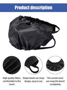 Tough Guy Beard Cover, Oil-Resistant, Stain-Resistant, Dirt-Resistant, A Must-Have For Men - Multicolor - View 3