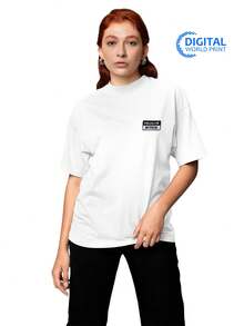 T-Shirt Oversized Shirt AntiSocial Social Club Collage Streetwear Premium Summer Winter T-Shirt - Trắng_3235 - Xem 7