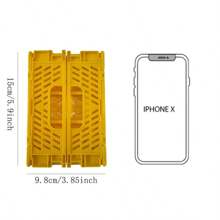 2pcs Mini Foldable Storage Basket, Collapsible PP Organizer Box For Kitchen, Bathroom, Office, Stationery, Notebook, Cosmetics Desk, Available In Multiple Colors, Desktop Organization Tool, Shelf Basket