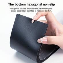 NACODEX AJAZZ BLOCK98 klassische quadratische Handauflage aus Flanellmaterial, hautfreundlich, weicher Boden, hexagonal, rutschfest, schnelle Rückfederung