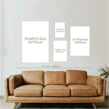 Set Of 1/3 Pcs Vintage Wall Arts Posters, Black And White Posters Vintage Fashion Posters, Modern Wall Decor, Office, Bathroom, Living Room, Bedroom, Home Decoration Unframed-Style