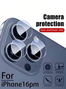 1 套相机镜头保护膜，兼容 16/16 Pro/16 Plus/16 Pro Max/15 Pro/15/15 Pro Max/14 Plus/14 Pro/14 Pro Max/13/13 Pro/13 Pro Max/12 Pro Max/2 Mini/11 等手机，高清钢化玻璃镜头膜，适用于所有手机壳，有效保护镜头表面。 - 無色 - 查看 2