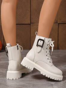 Botas Curtas Femininas de Outono/Inverno 2025, Botas Curtas Femininas com Zíper Lateral, Botas Femininas de Outono/Inverno, Sapatos Femininos Planos, Botas Curtas Femininas para Estudantes Universitárias, Botas Curtas Femininas Clássicas, Botas Ankle e Botas Curtas Femininas Versáteis, Botas da Moda Femininas, Botas Chelsea Curtas Femininas