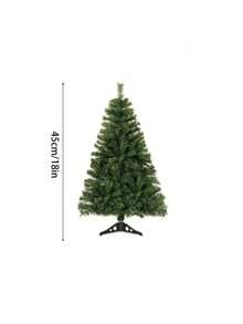 Green Artificial Christmas Tree, Holiday Christmas Tree, Indoor Christmas Decoration, Suitable For Office, Home, Shop, Party, Christmas Party Decor, Party Holiday Decoration - متعدد الألوان - مشاهدة 6