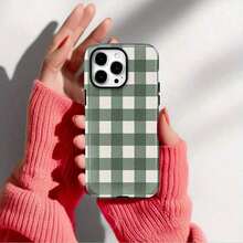 Funda para teléfono (1 unidad) con estampado único de leopardo y flores en 360°. Diseño 2 en 1 bonito y minimalista. Resistente a caídas y golpes. Cobertura total. Compatible con phone 16 Pro/16 Pro Plus/16/15/14/13/12/11. ¡Ideal para las fiestas! - Blanco 6 - Ver 3