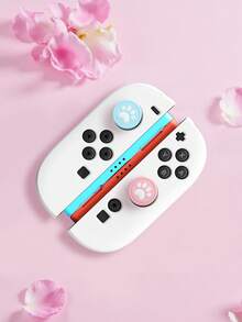 2 Pcs Thumb Grip Caps Compatible With Nintendo New Switch2(2025), Controller Silicone Joystick Caps Cover For Switch Controller, Game Controller Accessories - Multicolor - View 24