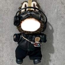 1pc Plush Doll Outfit, Clothing 1st/2nd/3rd Generation, High Energy 3.0 Ceramic Figurine, Wearable For Sitting Party - Multicolor - View 4