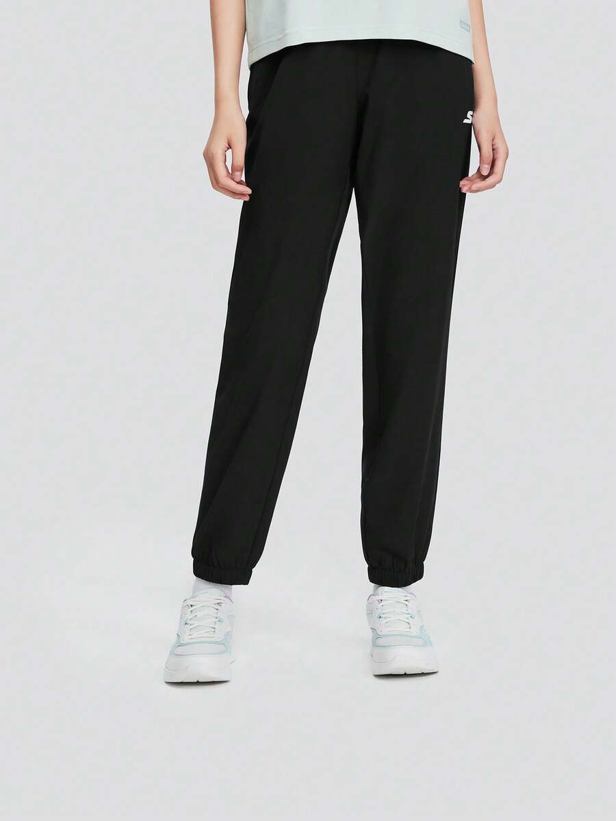 SKECHERS Men's Fashion Casual Sports Outdoor Hiking Commuting Comfortable Pants P224M106 - Black - View 1