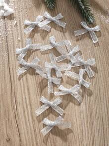 2 piezas Decoración de árbol de Navidad Adornos de escritorio Árbol de Navidad mini dorado simulado con lazo Adecuado para decoración de fiesta de Navidad, decoración de sala de estar, decoración de mesa, decoración del hogar Estilo natural pastoril y campestre, repisa de chimenea y exhibición, ideal para fiestas con tema navideño y embellecimiento festivo, decoraciones navideñas de diseño festivo Invierno