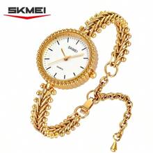 Skmei 思凯美 2548 石英手表手链时尚女士腕表奢华石英经典正装优质女士腕表