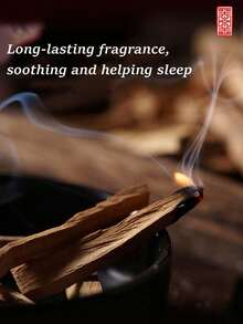 20克天然檀香，正宗檀木，持久留香，木质香调，舒缓助眠，天然家居香氛，适用于卧室、空调房、冥想、瑜伽、空气清新、空气净化 - 檀香 - 查看 6