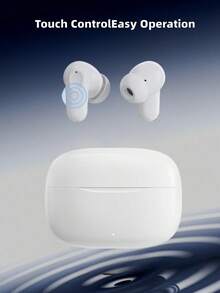 Auriculares inalámbricos Bluetooth, Auriculares inalámbricos, Auriculares inalámbricos / Compatibles con Apple, Android y otros productos inteligentes / Equipados con función de cancelación de ruido / Auriculares adecuados para música, juegos y deportes