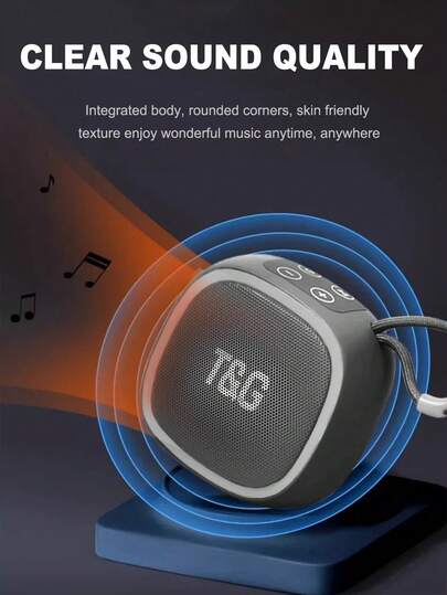  The T&G TG659 Waterproof Portable Wireless Speaker Is Compact And Portable, Offering Delicate And Clear Sound Quality. It Supports USB/TF/FM Radio Music Playback And Is Compatible With TF Cards/USB Flash Drives/USB/TF/FM Interfaces. It Can Connect To Mobile Phones/Tablets/TVs And Is Suitable For Various Occasions Such As Portable Use, Outdoor Activities, Parties, And Gifting. It Is Recommended As A Gift And Is Available In Multiple Colors. It Has A Built-In 500mAh Lithium-Ion Battery.