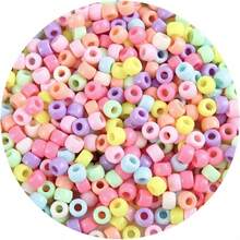 Eppingwin 1000-Piece Solid Red Pony Beads – Bulk Bead Assortment For Crafting - Macaroon Candy - 查看 3