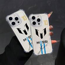 No. 10 Star 10-Messi Phone Case For IPhone16promax, 16 15pro 14PLUS 13 12Pro 11 Pro Max X A14/ A15/ A16/ A34/ A35/ 36/ A54/ A55/ A56.MOTOG30/ G20/ G54/ G64/ G84anti-Drop Transparent Soft Back Cover - trắng - Xem 1