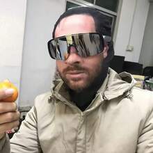 1 件 3D 全脸面具/圣诞节/化妆舞会/面部表演/恶作剧/防尘拉法帽，适合所有人、复活节、主题派对、愚人节、舞台表演、恶作剧、感恩节、新年礼物 - 黑色 - 查看 5