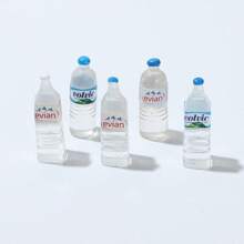 12 件/6 件/3 件迷你水瓶冰箱贴 - 逼真的饮料主题树脂冰箱贴，椭圆形耐用厨房和办公室装饰，紧凑尺寸可容纳照片和笔记，俏皮的家居配件，有趣的冰箱贴，便笺夹，趣味配件，坚固的结构，礼品购物袋，装饰性磁铁，持久装饰，照片展示磁铁