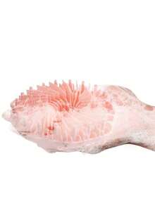 1 New Polygonal Silicone Bath Brush, Suitable For Scrubbing The Back, Scrubbing The Bath Brush, Whirlwind Bath Brush, Cleaning Brush, Massage Head Exfoliating Body Bath Brush, Suitable For Dry Skin, Improving Circulation Lymphatic Detoxification, Bathing And Body Care, Shower, Home Bathroom Home Decoration, Return To School Vacation Travel Supplies, Weddings, Parties, Birthdays, Men's Gifts, Funny Gifts - Multicolor - View 8