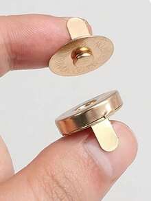 色调强磁按扣，14mm隐形紧固件，适用于箱包和工艺品，耐用磁扣，牢固固定，DIY包袋配件，钱包磁扣，圆形无缝吸盘扣，帆布包扣，适用于手提包，帆布包，皮革工艺包钱包，五金优雅包袋配件，手工包，返校礼物，教师礼物 - 彩色 - 查看 6