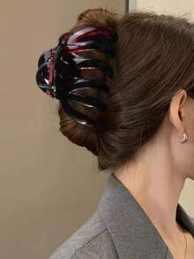 1pc/3pcs Octopus Hair Clips For Thick Hair - Bohemian Style Plastic Hair Clips In Multiple Colors - Firm Grip For Long Curly Hair - Single Piece, Modern Playful Design, Suitable For Long-Haired Women For Everyday And Commuting Fall Fashion Claw Clips Autumn Hair Accessories Elegant Hair Claw Hair Clutch Clips For Hair Winter For Vacation Outfits Woman