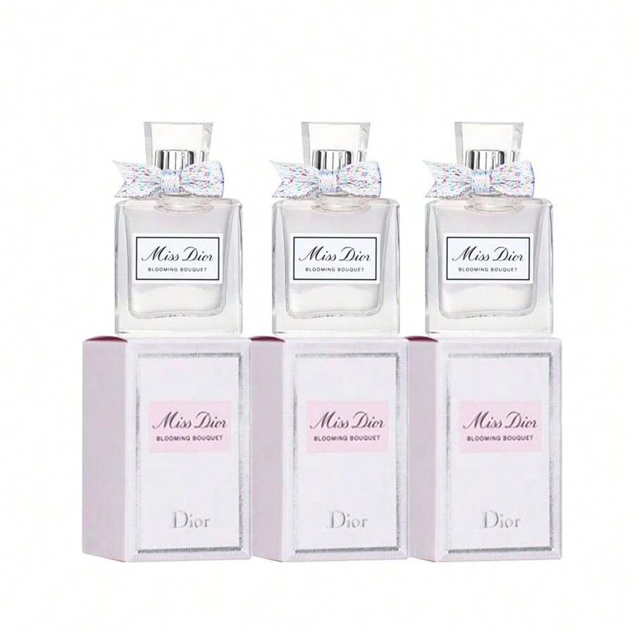 Christian Dior Dior Miss Blooming Bouquet Eau De Toilette Parfum Spray For Women, Sample EDT Mini Travel Splash (5ml/0.17 Fl.Oz ) Fragrance - 15ml(5ml*3瓶)迷你旅行裝 - 查看 1