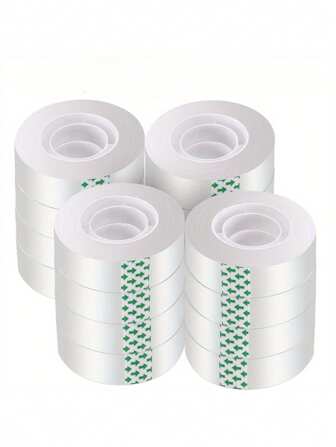 6/12/24/36PC 透明胶带 - 高级透明礼品包装胶带，高品质透明胶带，适用于礼品包装、工艺品、经销商，适合家庭、学校和办公室使用