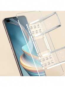 Heavy Duty No-Drill Shelf Brackets - Clear Plastic Adhesive Straps, Drill-Free, Layer Support For Large Shelf Boards, For Kitchen Cabinets, Bookshelves & Home Organization - Easy Installation, Secure Hold, Perfect Gift For DIY Enthusiasts, Shelf Brackets For Cabinets, Storage Organizer