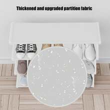 1 Piece 4-Tier Simple And Practical Shoe Rack For Shoes, Boots, And Clothing Accessories, Made Of Stainless Steel Tubes And Plastic Brackets, Freestanding Black And White Shoe Rack, Easy To Assemble And Space-Saving - 白色 - 查看 2