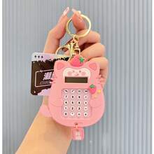 Calculadora Criativa Labirinto Pingente De Chaveiro De Brinquedo - Neon - Visão 5