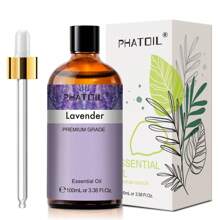 1pc 100ml/3.38fl.Oz Premium Essential Oils ,PHATOIL Essential Oil For Candle & Soap Making,Bath Bombs Making, Fruit Scented Oils For Diffusers For Home,Summer Aromatherapy Diffuser Oils, Lavender