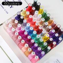 Set de 120 piezas de 15ml de esmalte de uñas en gel, serie de 120 colores con acabado brillante otoñal. Esmalte semipermanente con glitter y lentejuelas. Kit de esmalte UV resistente a remojo para manicura y diseño de uñas