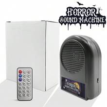 Brinquedo Eletrônico com Controle Remoto e Sons de Terror, 30 Tipos de Sons Assustadores, Dispositivo Eletrônico com Controle Remoto, Adequado para Casa, Escritório, Brincadeira Malévola Entre Amigos, Presentes do Dia da Mentira e Halloween