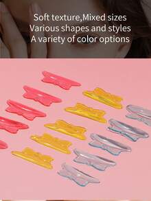 5 Pairs Lash Lift Shields,Cute Bow-Shaped Lash Lift Rods For Eyelash Curling And Lifting, Reusable Silicone Lash Rods For Eyelash Perm Lamination - Multicolor - View 5