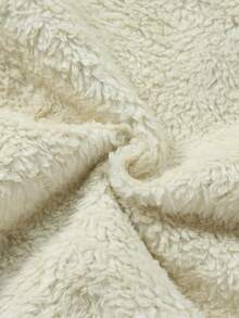 男士羊毛运动衫，冬季保暖加厚圆领长袖套头衫