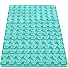 1 Dog Paw-Shaped Baking Mold, With 135 Cavities, - Highly Suitable For Chocolates, Candies And DIY Crafts - Very Suitable For Christmas, Parties And Festivals