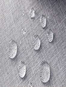 1pc Water-Repellent, Splash-Proof Solid Color Polyester Rectangular Tablecloth, Simple Woven Thick Tablecloth Suitable For Restaurant, Outdoor, Living Room, Patio, Picnic Or Holiday Party, Home Decor - Light Grey - View 3