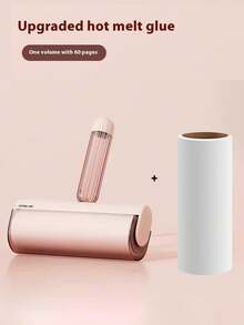 1 套可重复使用的除毛器，含替换纸，家居及宠物毛发清洁工具，滚筒刷适用于衣物、床上用品、沙发（高效去除毛发，滚筒可水洗） - 彩色 - 查看 21