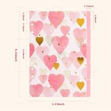 , 10 Pack Pink Binder Index Dividers A5 Insertable Page Divider Cute Paper Category Tab For 6 Ring Planner Notebook Travel Diary-957096 - Pink - View 7