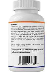 Vitamatic Magnesium Citrate With Vitamin B6 - 500mg Per Serving - 180 Capsules - 無味 - 查看 9