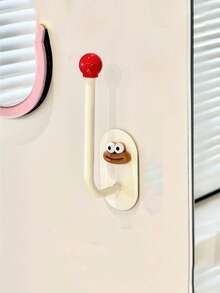 多巴胺挂钩发圈收纳架浴室发饰发夹皮筋头箍钩发绳饰品粘钩 - 彩色 - 查看 15