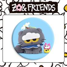 GD联名徽章 猫吧的GD马口铁徽章 新款GD徽章58mm 自制圣诞装饰你的最帅徽章 让你成为街上最靓的仔 - 彩色 - 查看 14