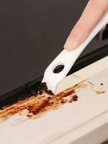 2 PIEZAS Cepillo de limpieza multifuncional de cocina, cepillo de nailon para aceite - Perfecto para limpiar ranuras de estufas, campanas extractoras, esquinas de fregaderos, parrillas de barbacoa, cepillos pequeños, superficies de limpieza, ideal para fiestas de barbacoa en el hogar y la escuela