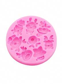 1 molde de silicone líquido rosa, molde de decoração de Natal para árvore de Natal, rena, doces, chocolate, boneco de neve, chapéu de Papai Noel, floco de neve, topo de bolo de Natal, suprimentos de artesanato de resina, molde de creme de Natal, decorações de Natal, pijamas de Natal, presentes de Natal, decoração de Natal - Rosa - Ver 16