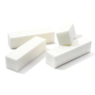 JEARLYU 2/5/10Pcs Nail Buffer Professional Nail File Polisher Block Manicure Pedicure Files Sanding Polishing Sponge Nail Art Accessories