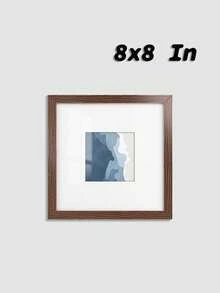 精美相框，尺寸可选：4x6、5x7、8x8、8x10、12x12、11x14、12x16 英寸，颜色可选：黑色/白色/木色/棕色/金色，方形和长方形人像相框，适合壁挂或桌面摆放。 - 彩色 - 查看 31