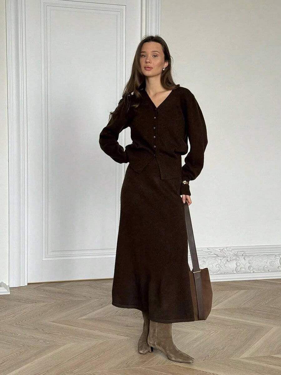 Women Sports Sweater Co-Ords