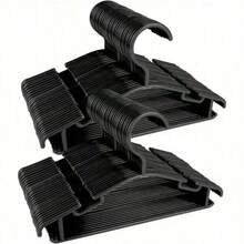 30/20/10pcs Kids Clothes Plastic Hangers, Durable Non-Slip Children Clothing Drying Racks