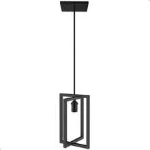 Kit 3 Pendentes Luminárias de Teto Moderna Industrial Preto UN - Preto - Visão 2